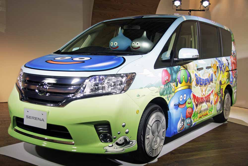 Illustration for article titled Japan's Biggest Role-Playing Game Gets its Own... Minivan